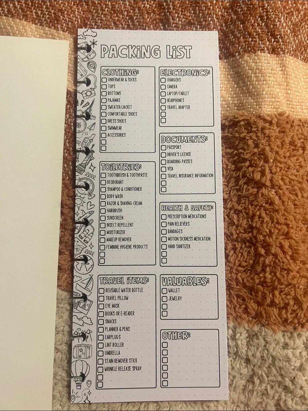 N/A travel plans